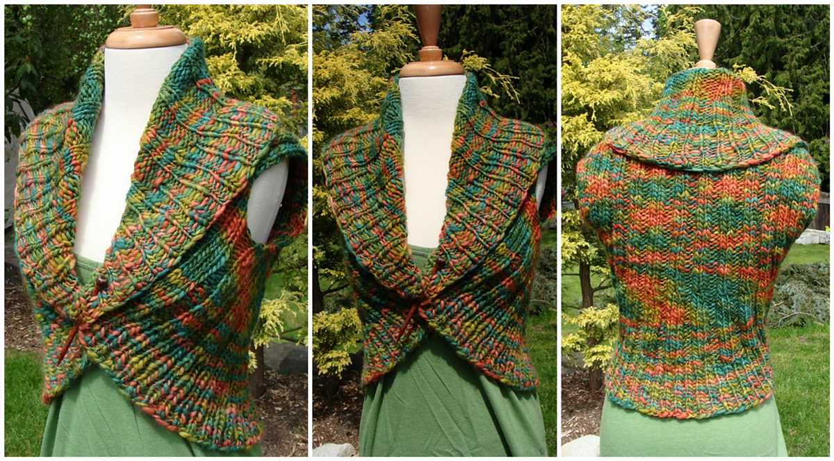 Shawl collar sweater knitting pattern
