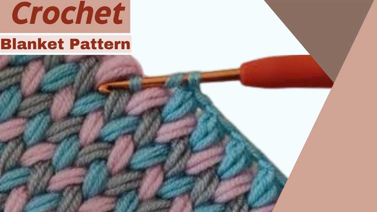 Simple chunky blanket knitting pattern
