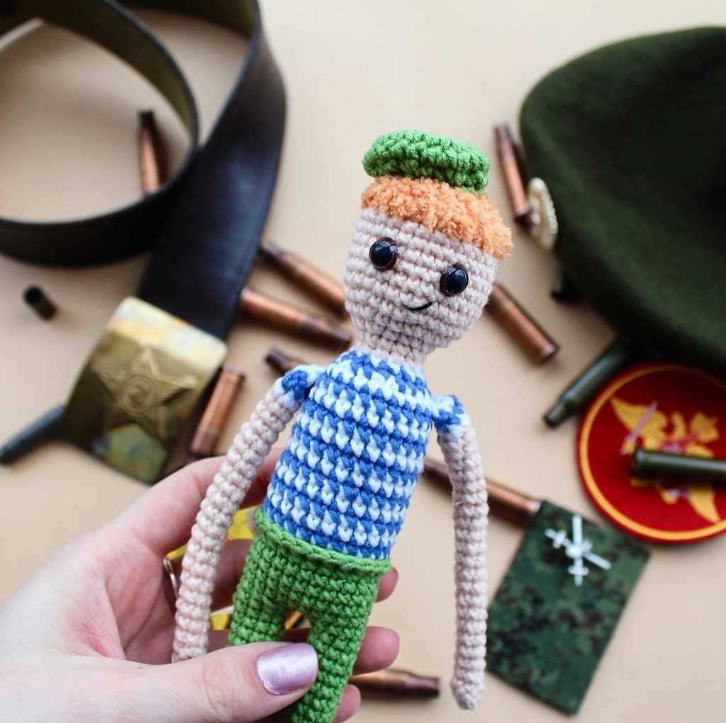 Soldier knitting pattern