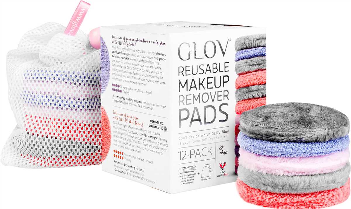 Knitted makeup remover pads pattern