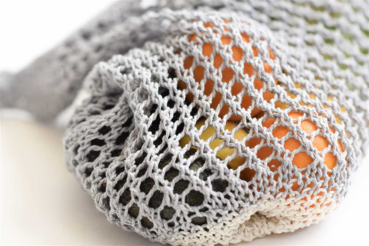 String bag knitting pattern