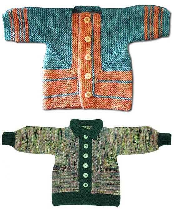 Surprise jacket knitting pattern