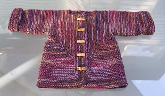 Surprise jacket knitting pattern