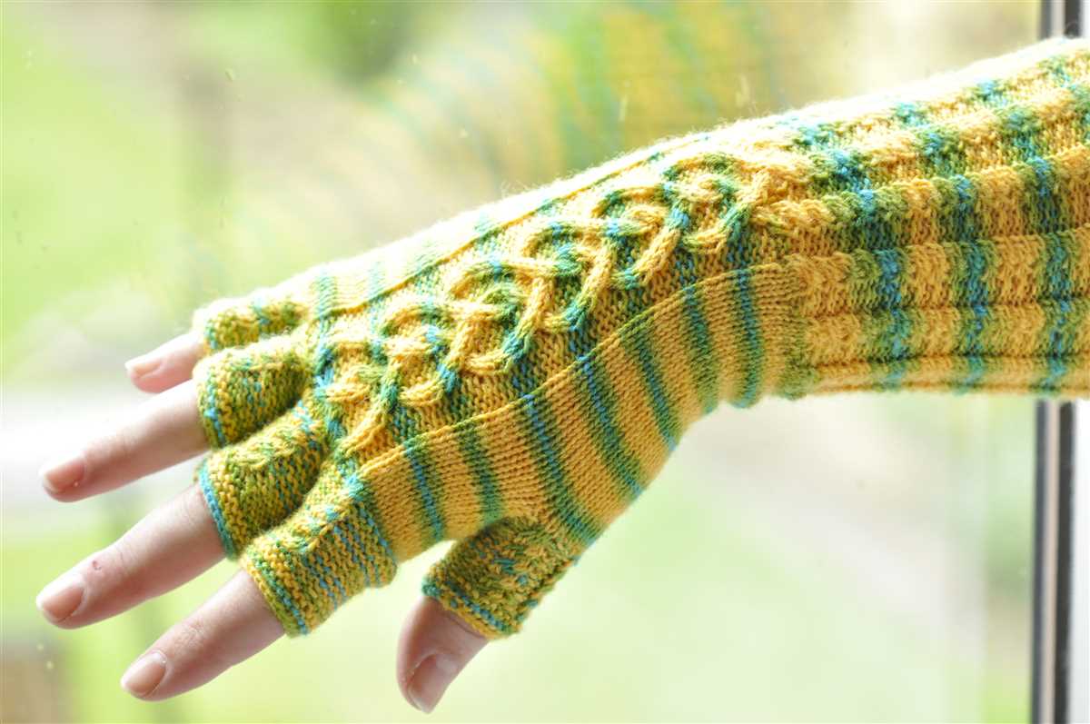 Knitting patterns gloves easy