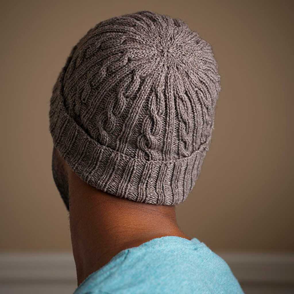 Knit pilot cap pattern