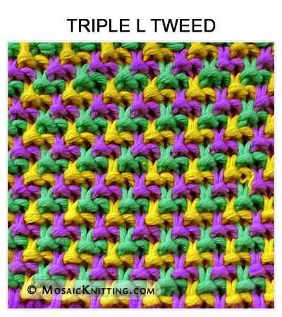 Slip stitch colorwork knitting patterns