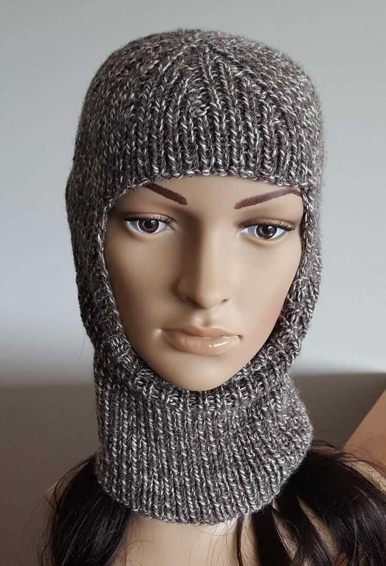 Knitted head scarf pattern