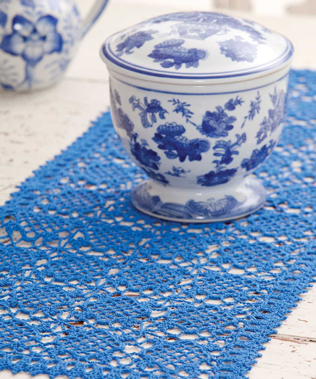 Table runner knitting pattern