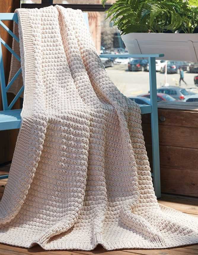 Easy knitted afghan patterns