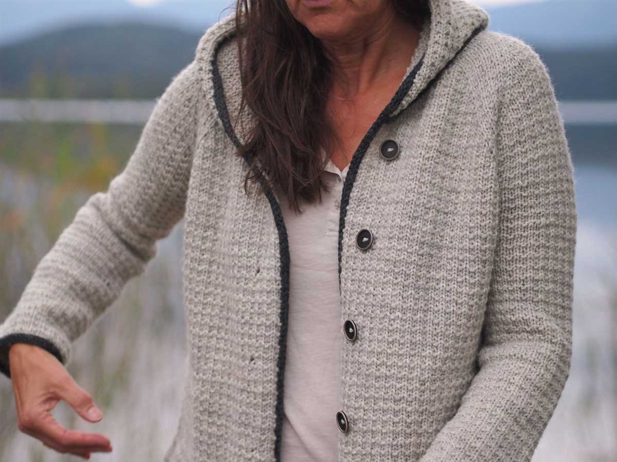 Long jacket knitting pattern free