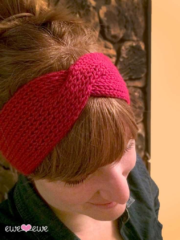 Child's knitted headband free pattern