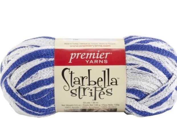 Starbella ruffle scarf knit pattern