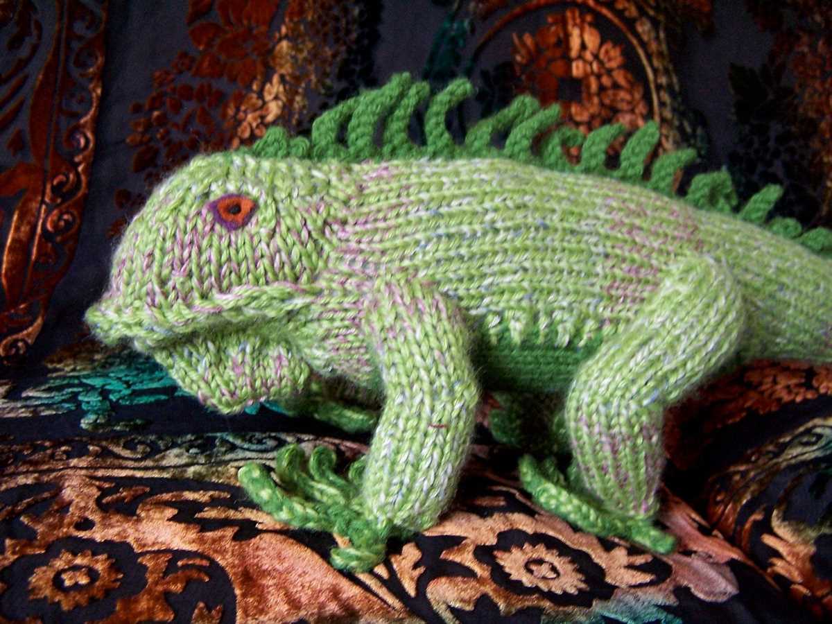 Lizard knitting pattern free
