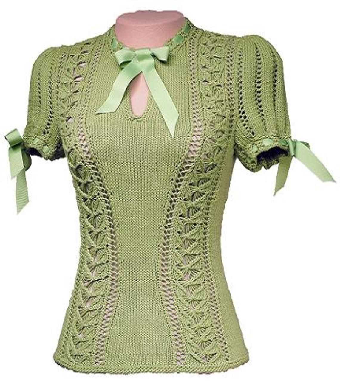 Trendy modern knitting patterns