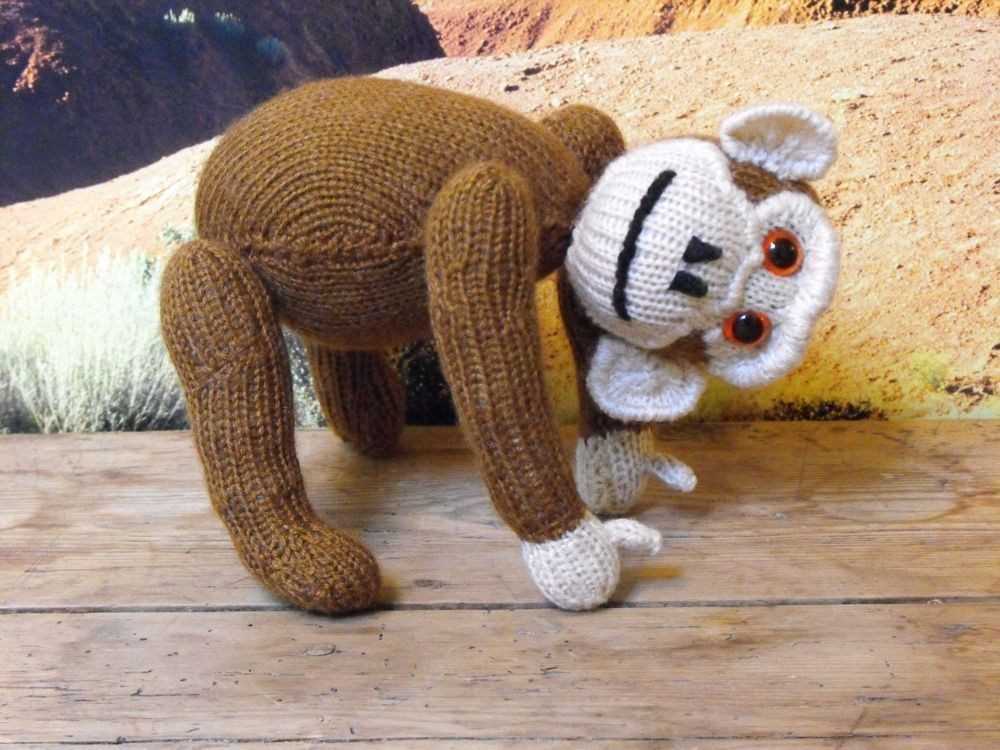 Meerkat knitting pattern