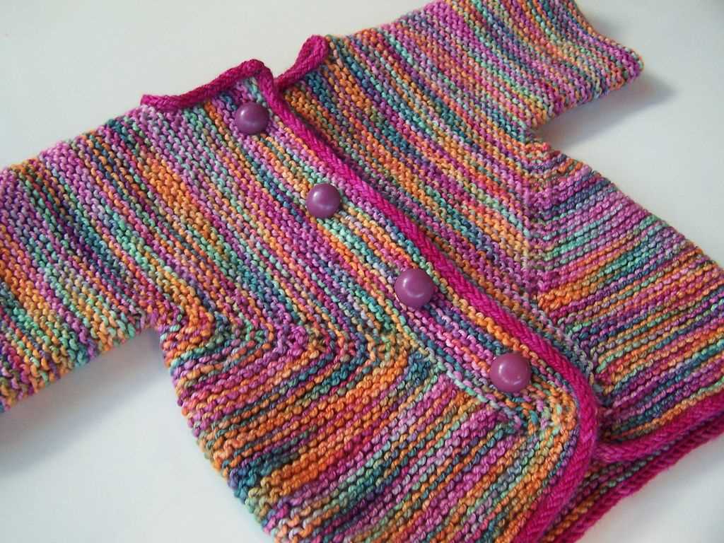 Surprise jacket knitting pattern