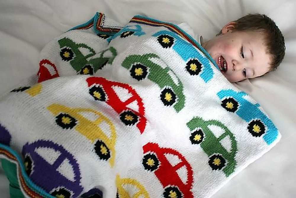 Knitting patterns for children's blankets