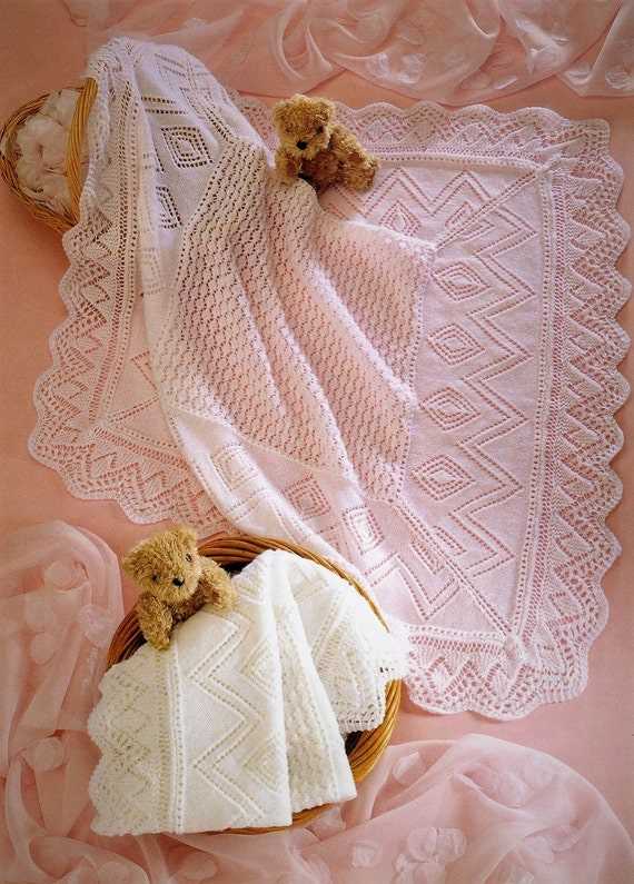 Christening blanket knitting pattern