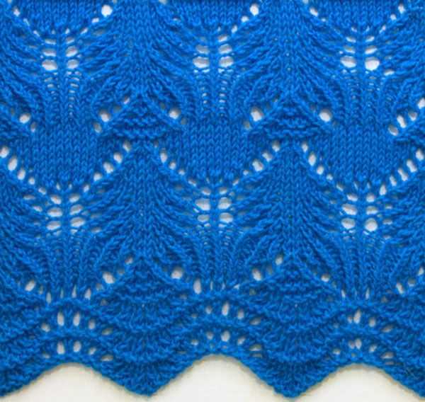 Lace knitting stitches free patterns