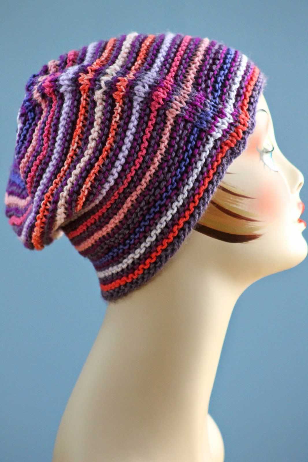 Size 7 knitting needle hat pattern