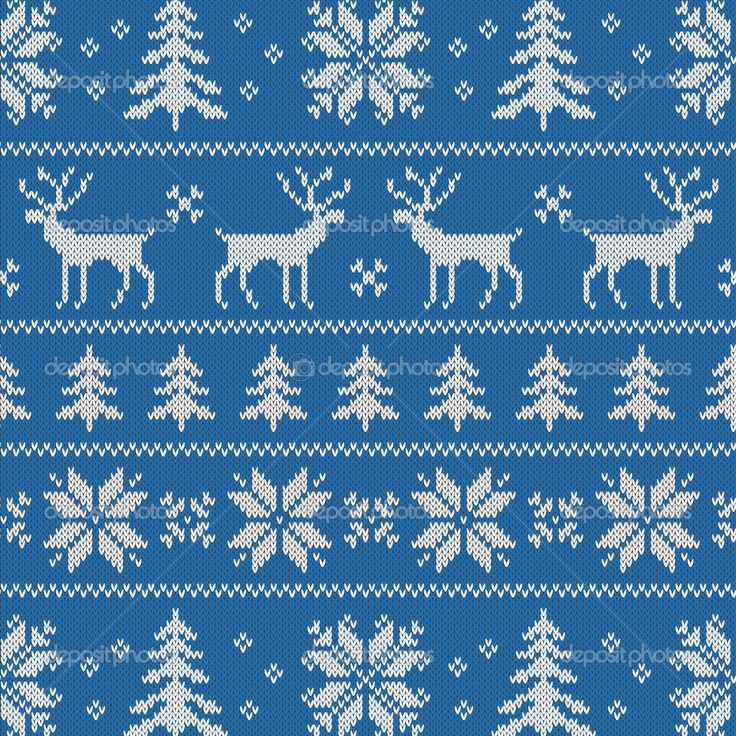 Snowflake knitting pattern