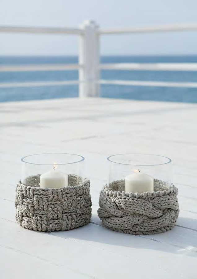 Knit bowl cozy pattern