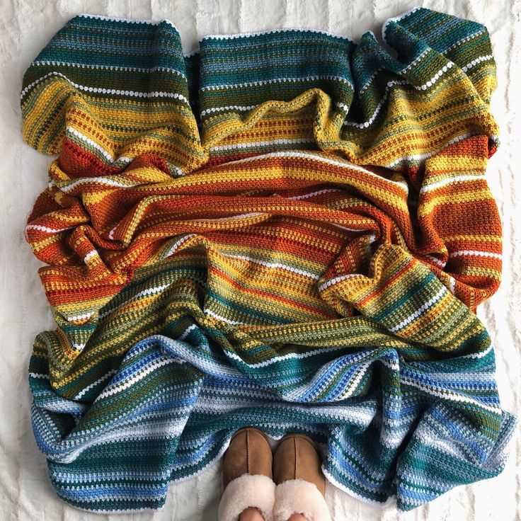 Knit temperature blanket pattern free