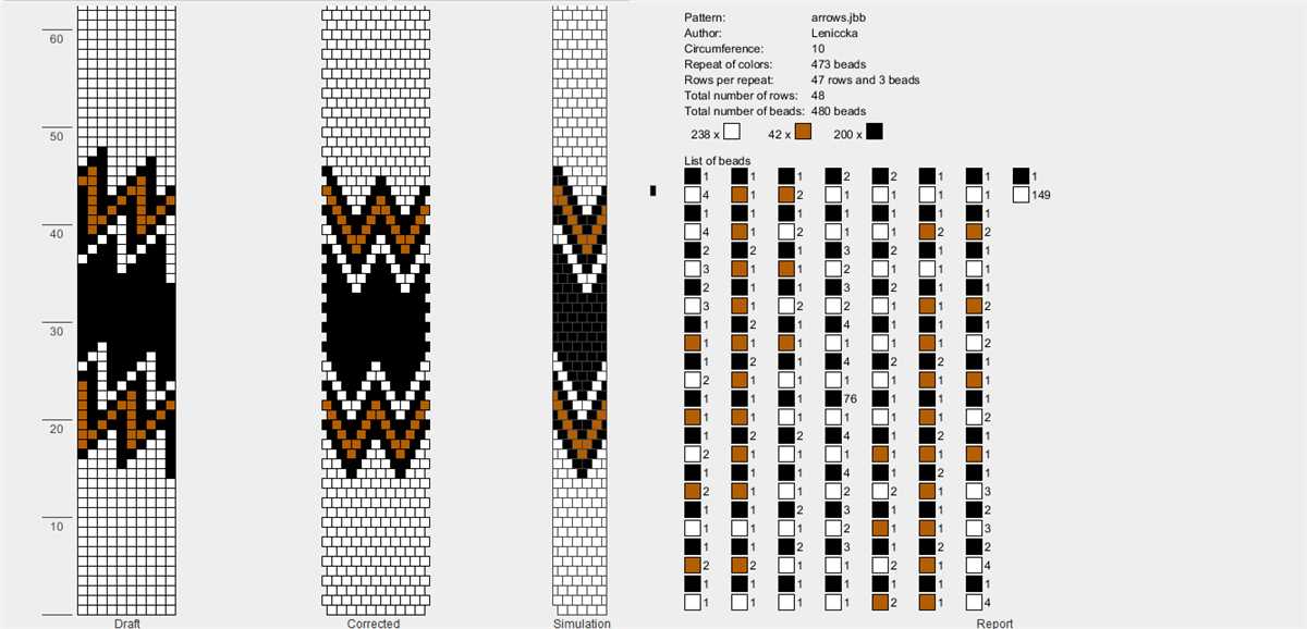 Knit beaded bracelet pattern