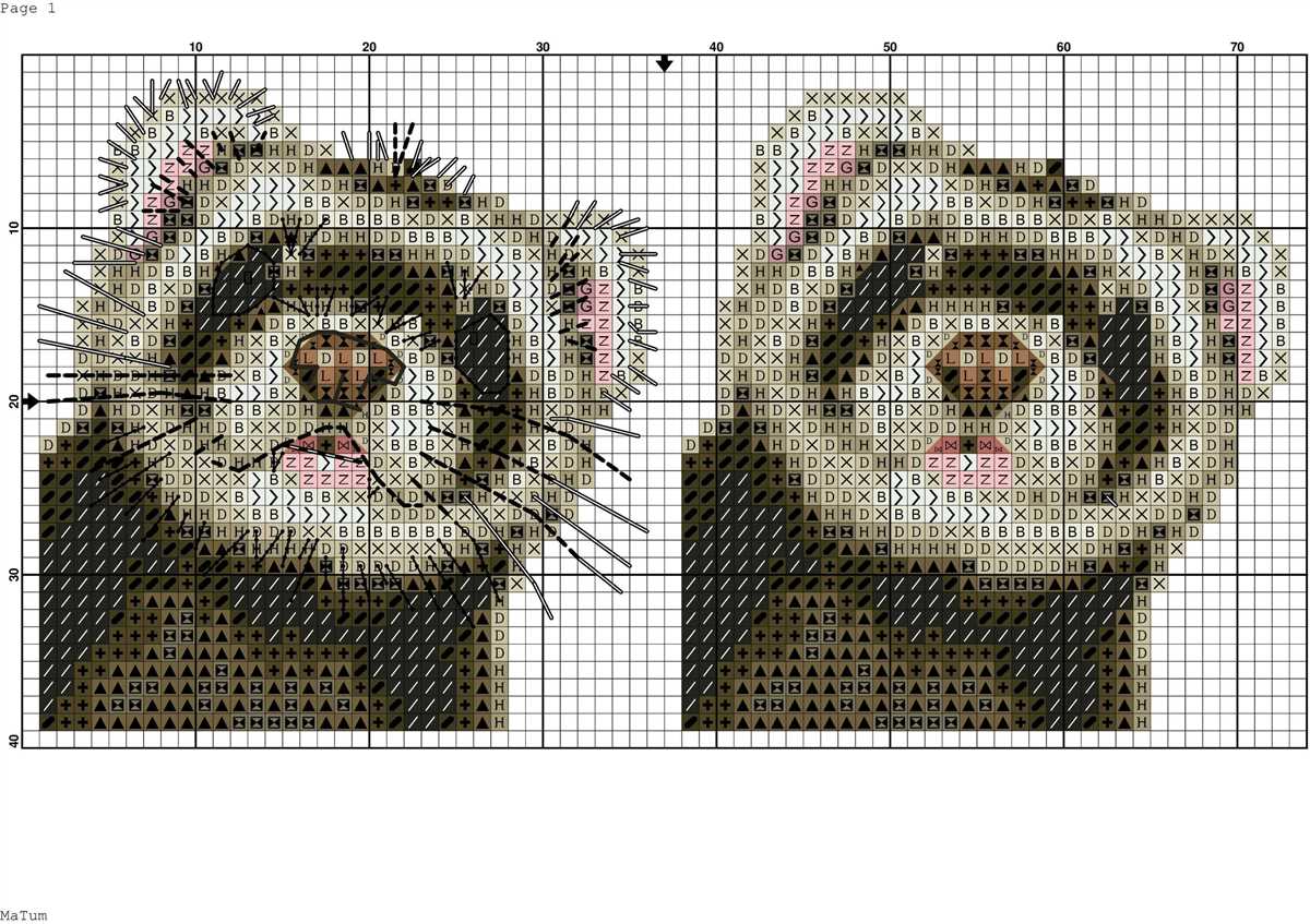 Ferret knitting pattern