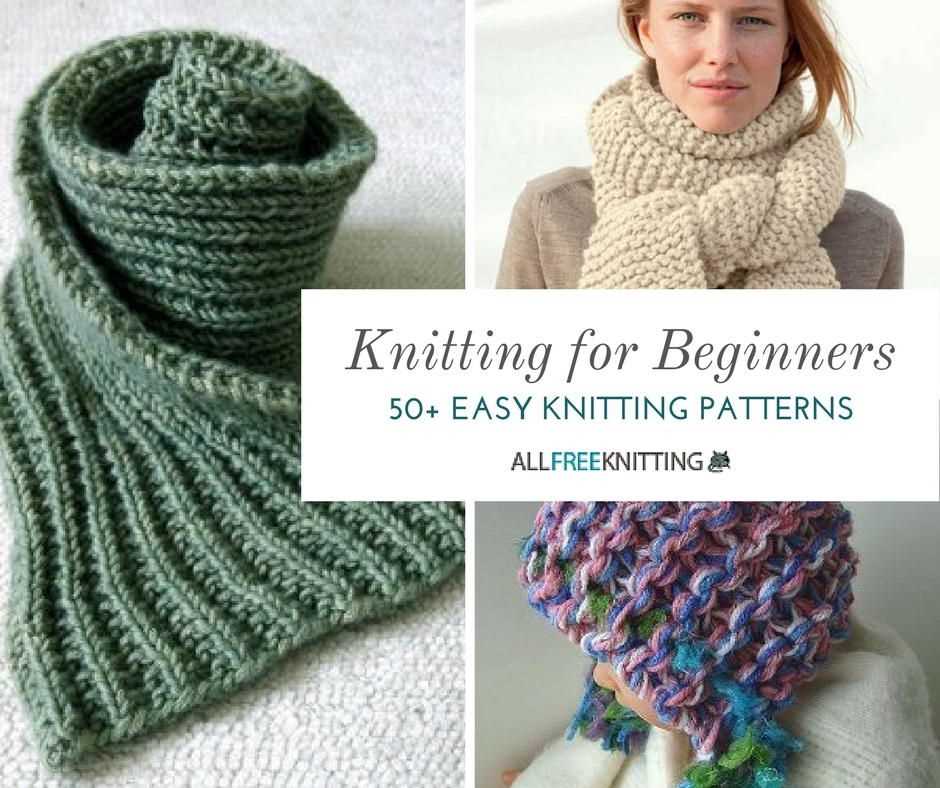 Beginner easy hat knitting patterns