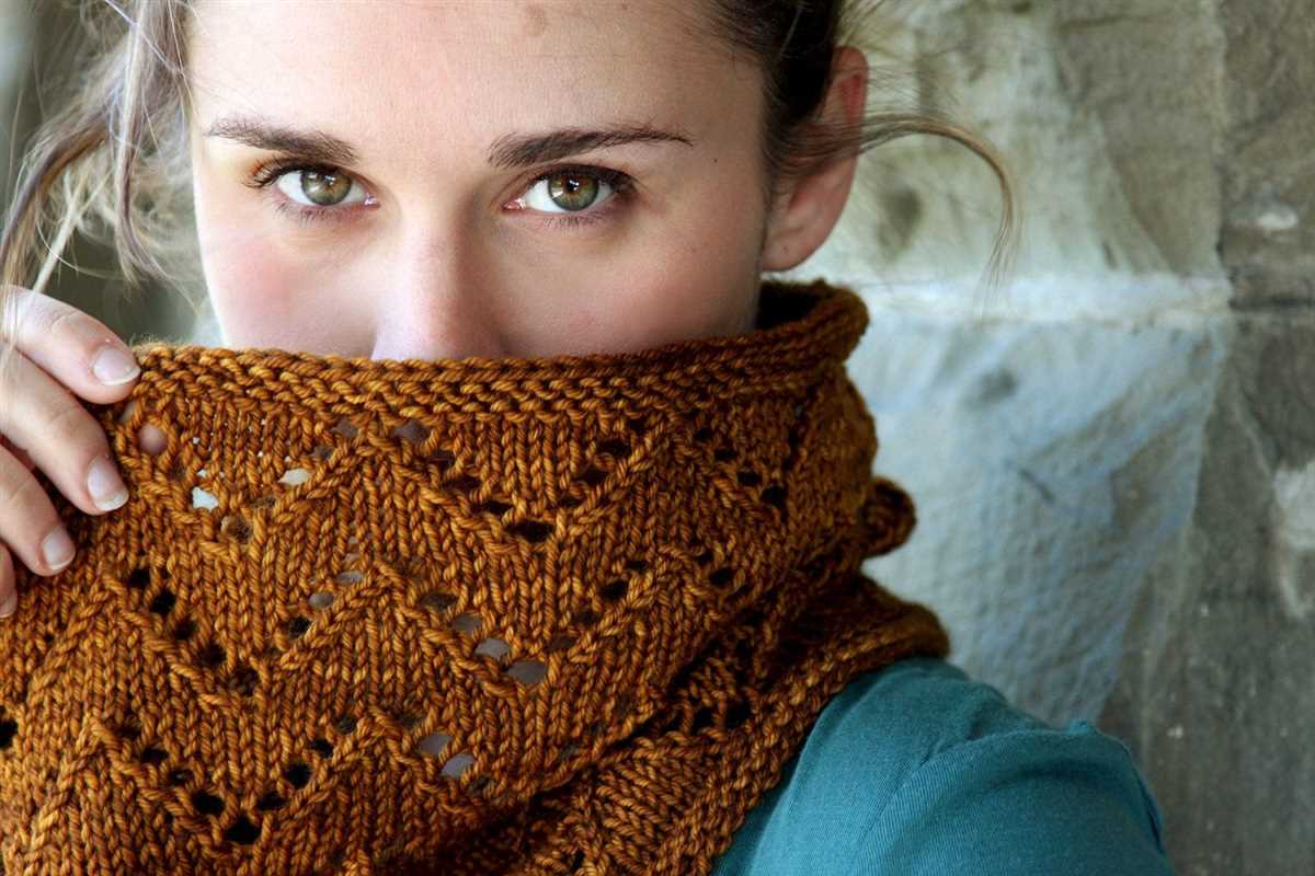 One skein knit cowl free pattern