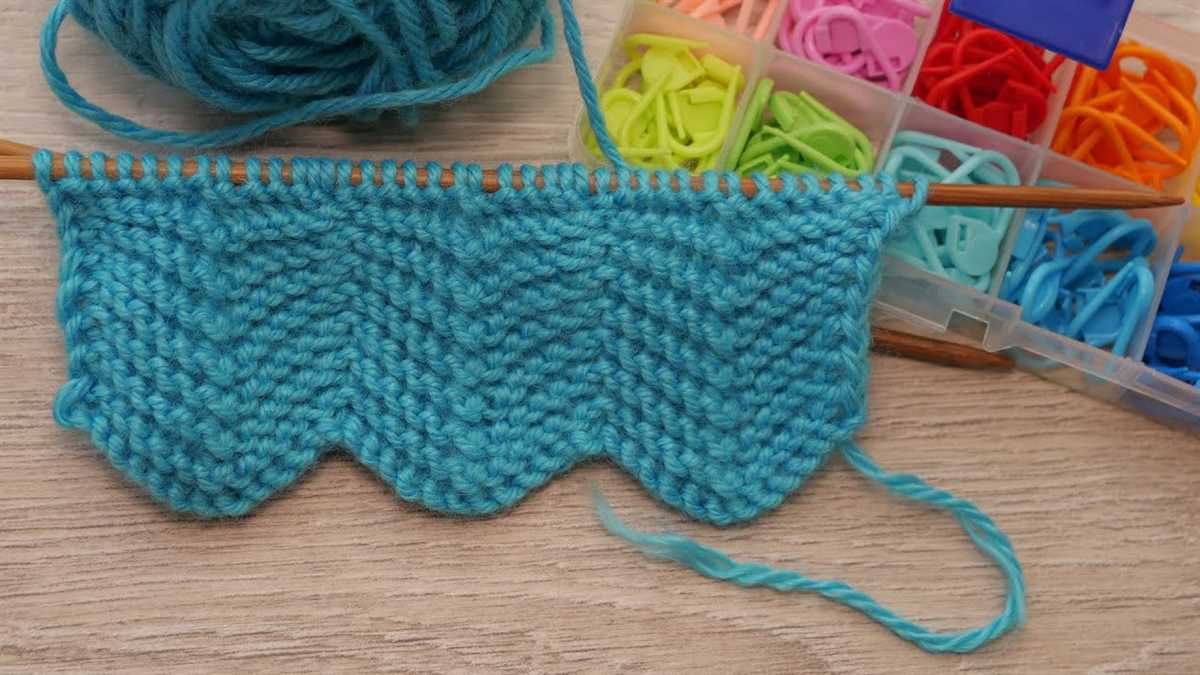 Free zig zag knitting pattern