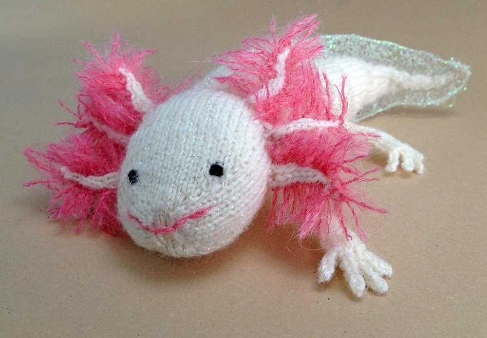 Axolotl knitting pattern