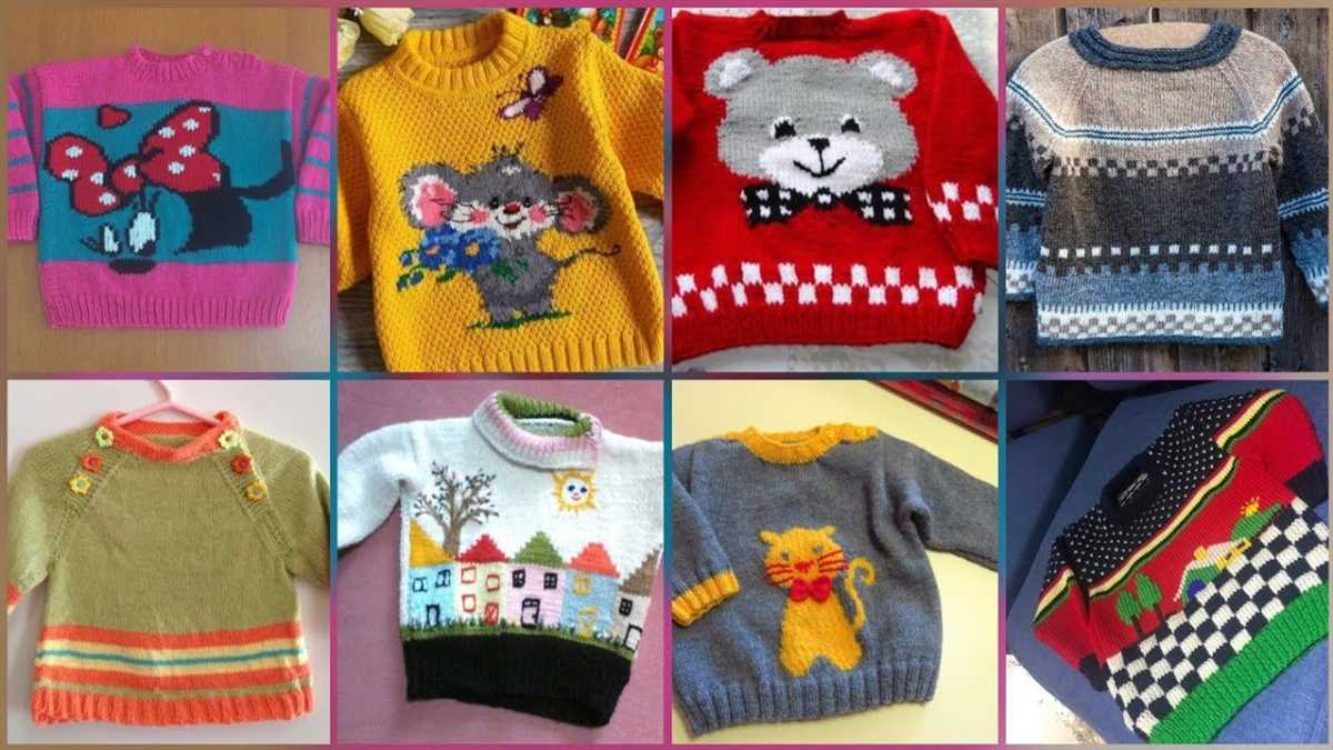 Basic knit sweater pattern
