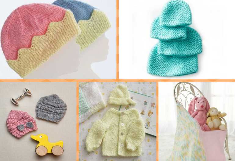 Free baby hat knitting pattern uk