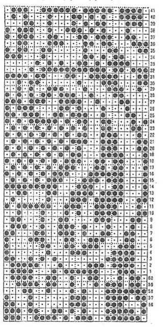Paisley knitting pattern