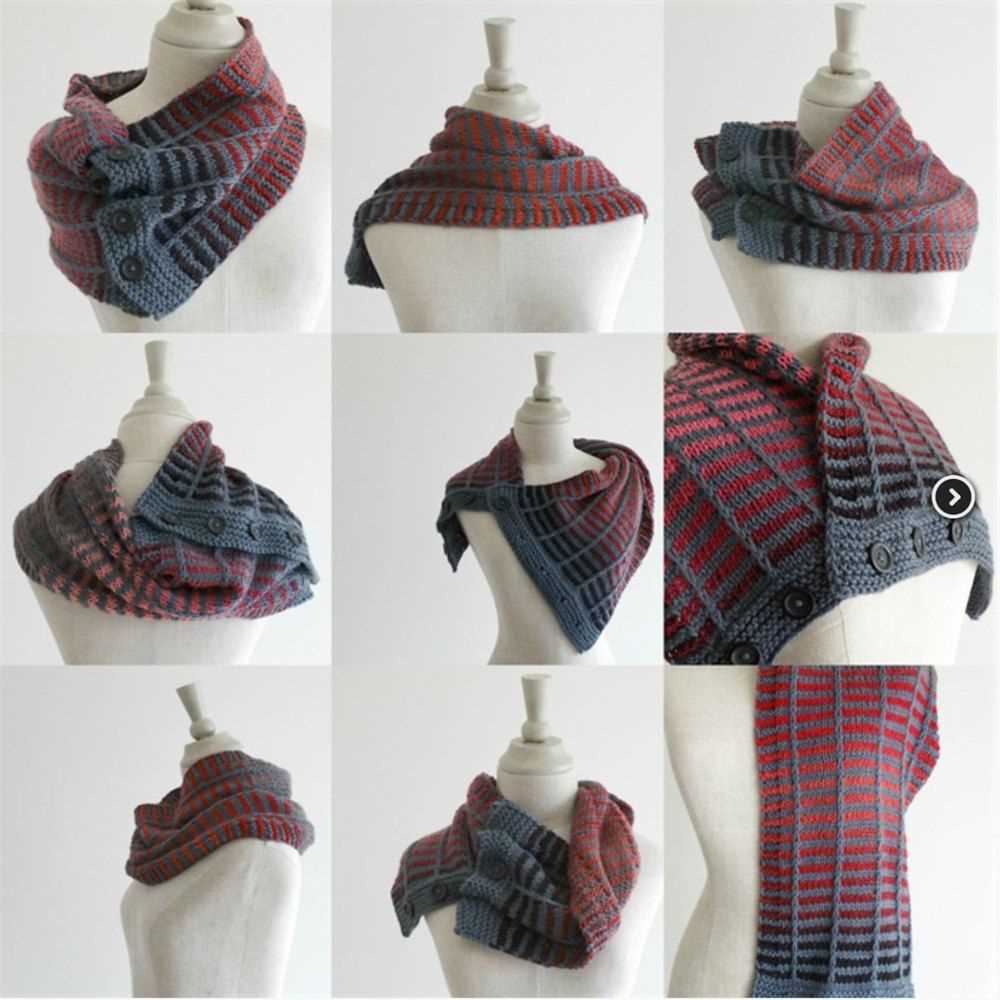 Christmas scarf knitting patterns