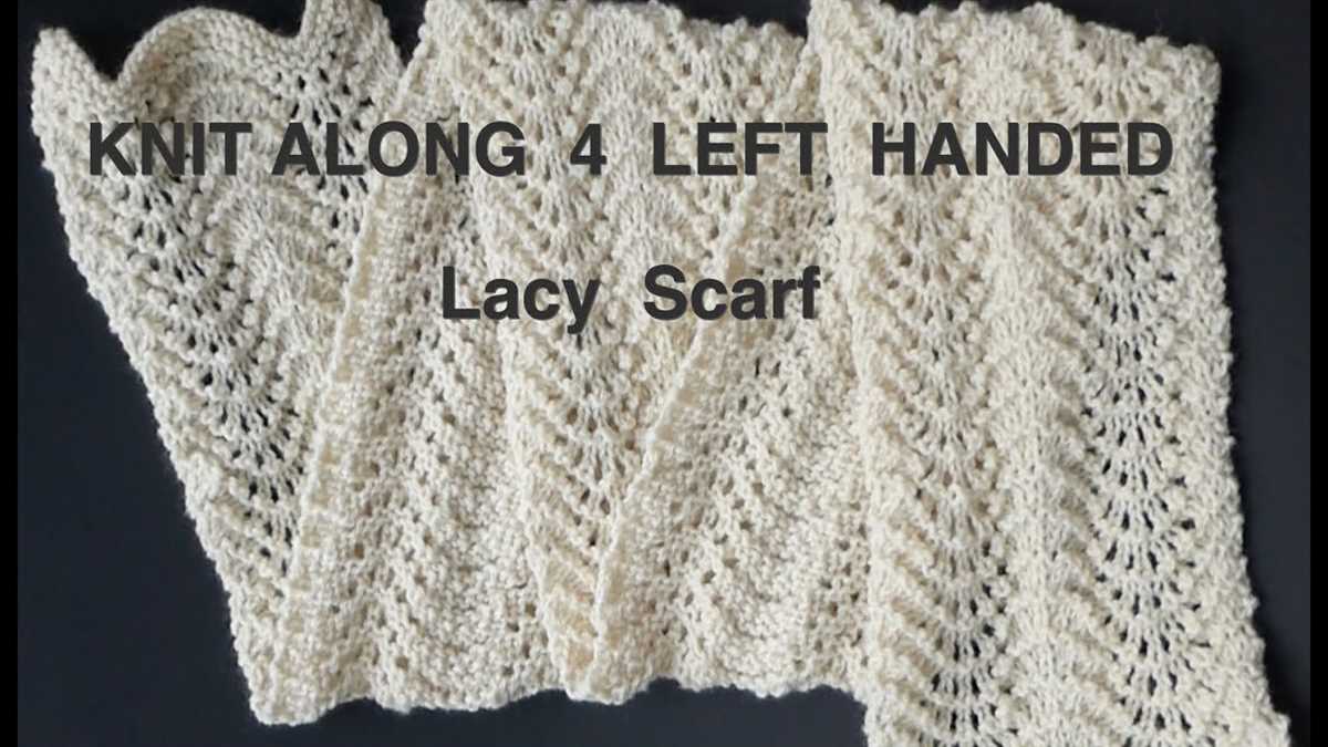 Knit a Beautiful Lacy Scarf for Free with This Pattern Lacy scarf knitting pattern free