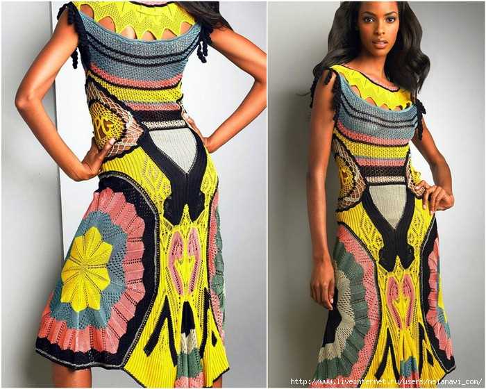 Knit halter dress pattern