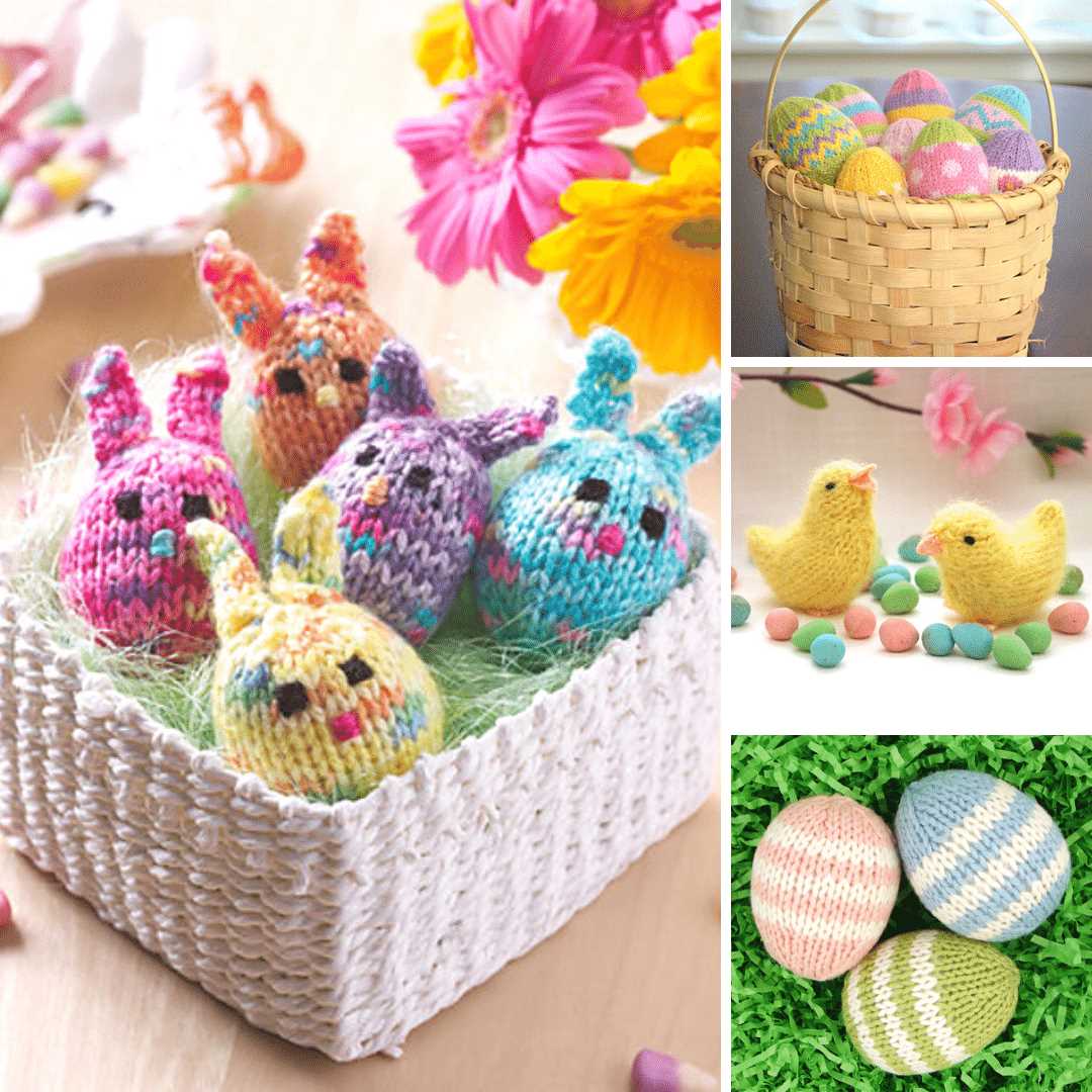 Free knitted easter bunny pattern