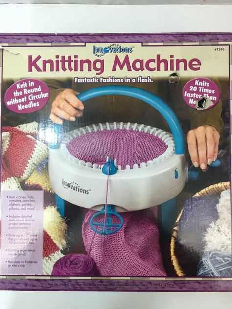 Loom knitting machine patterns