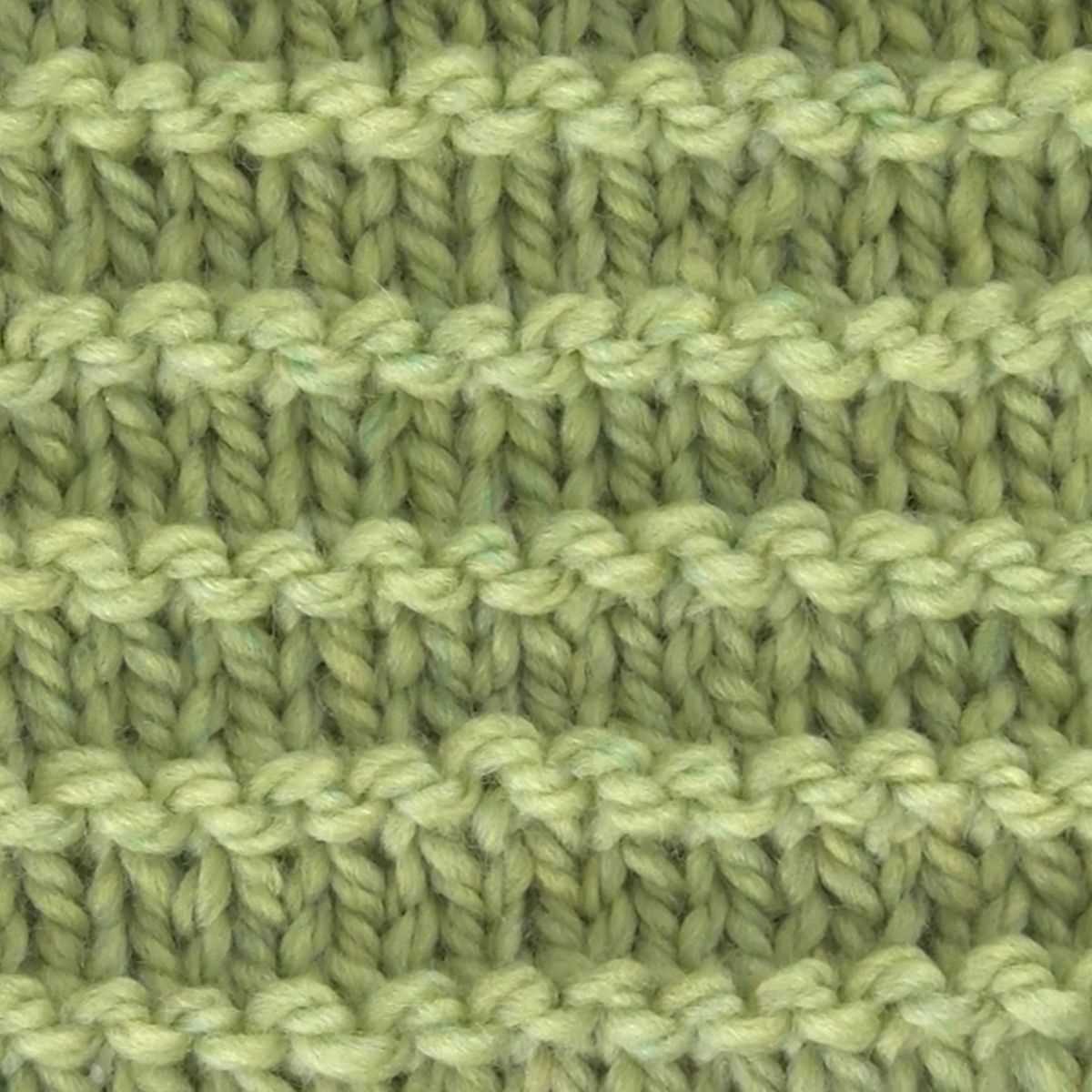 Easy knit and purl patterns