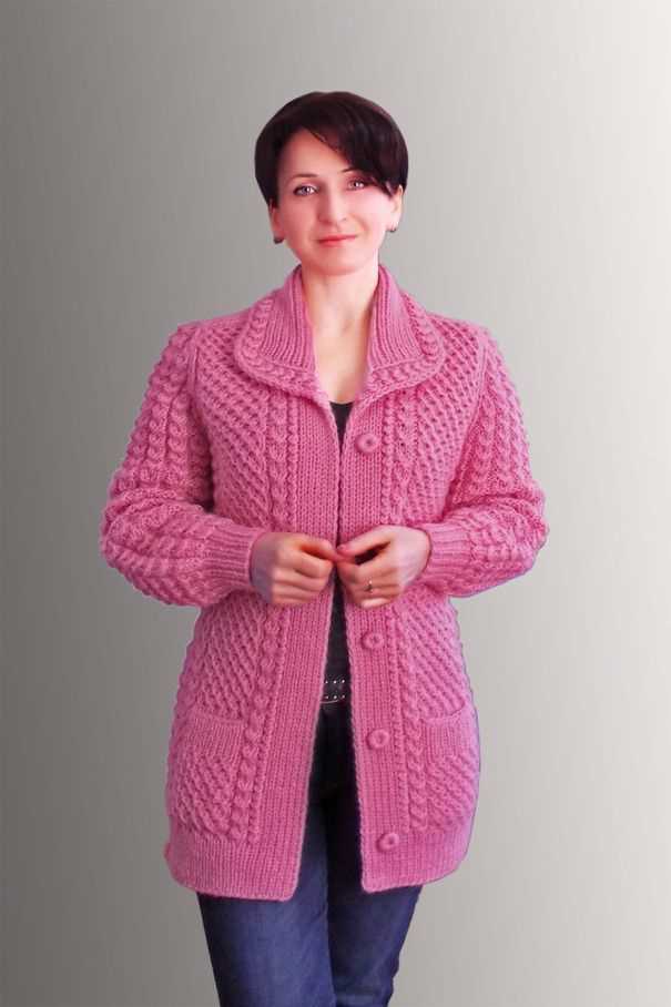 Beginner knit cardigan pattern free