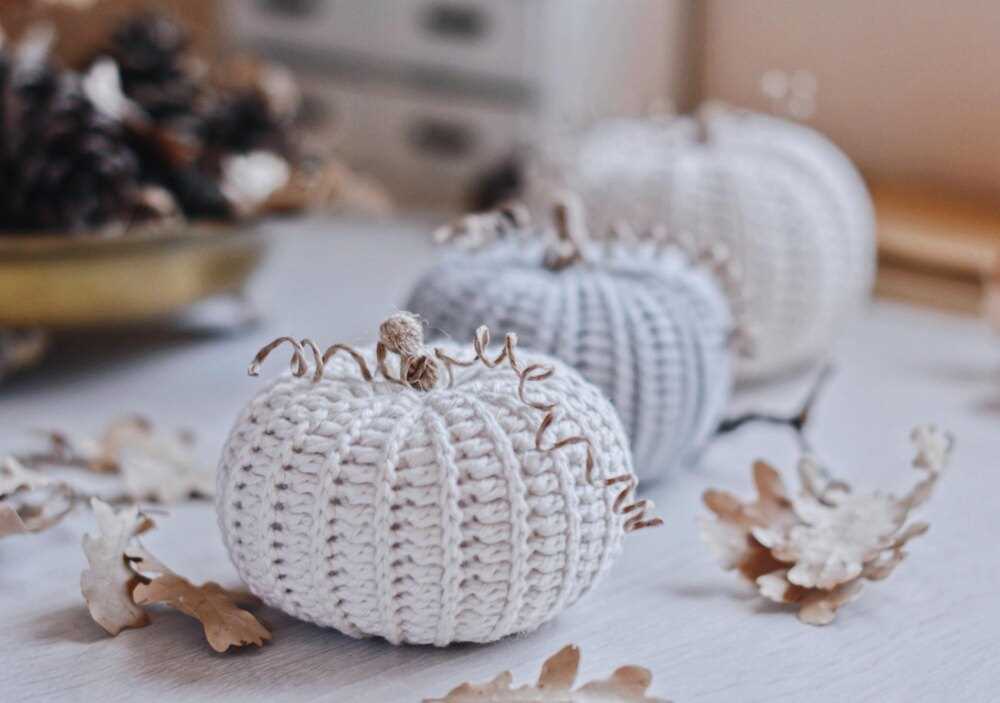 Pattern for knitted pumpkin