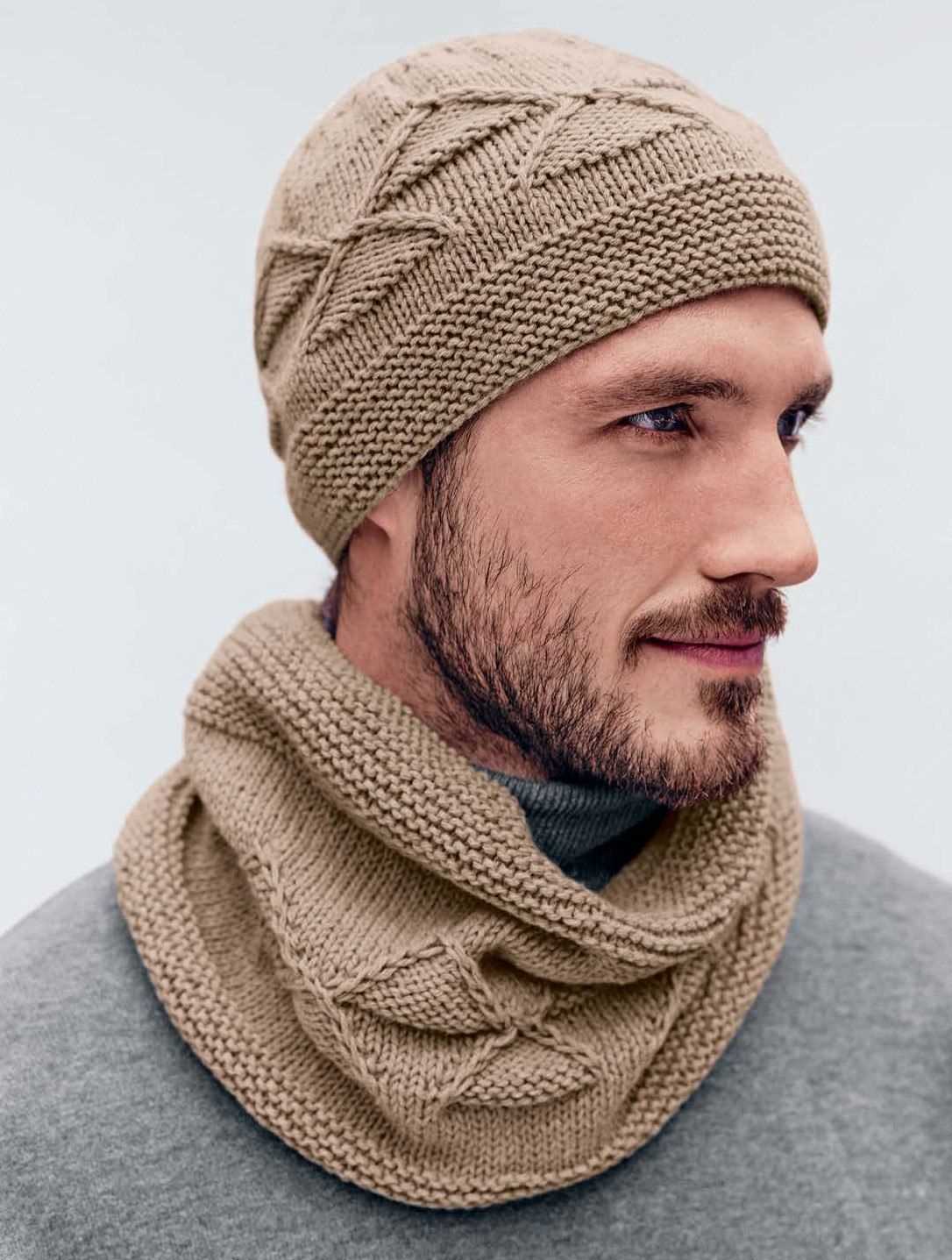 Free knitting pattern for mans hat
