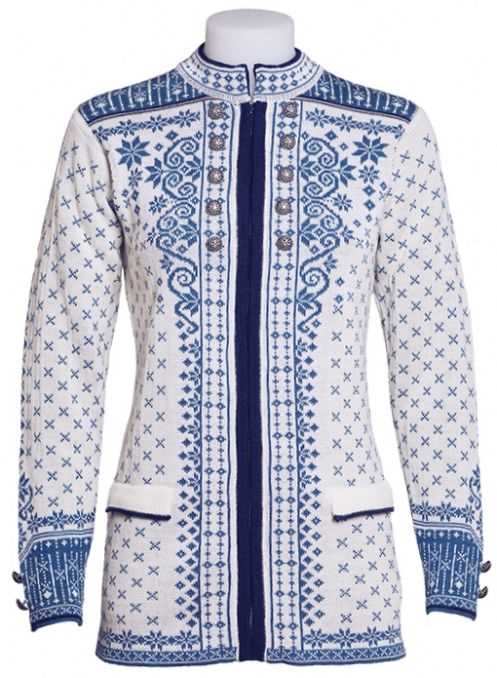 Nordic cardigan knitting pattern