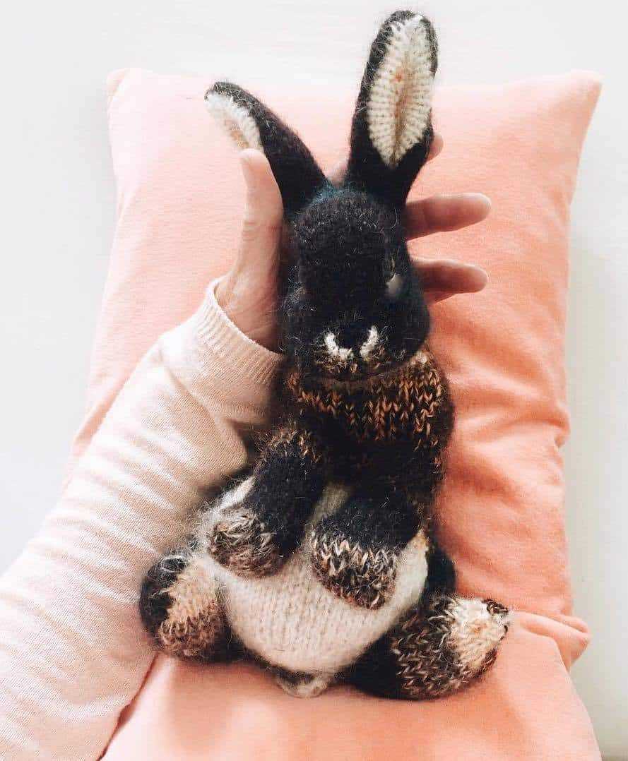 Free knitting free knitted bunny pattern