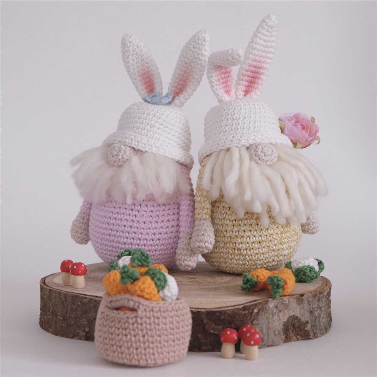 Easter gnome knitting pattern