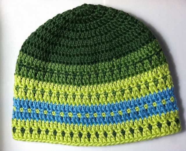 Basic knit cap pattern