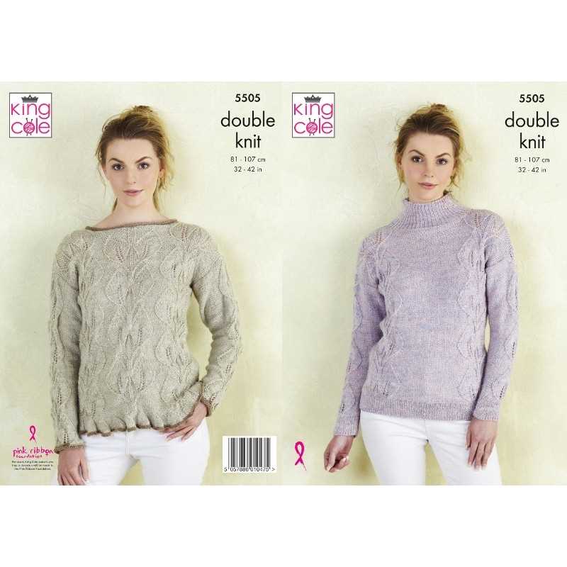 King cole plus size knitting patterns